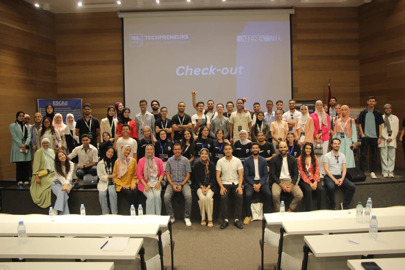 Techpreneurs check-out, full group